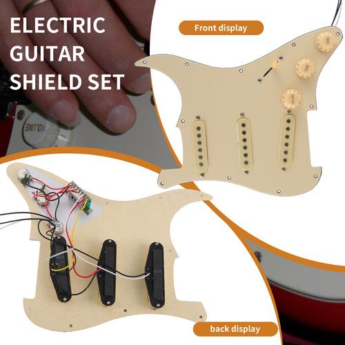 Pickguard Para Guitarra Eléctrica, Cargadas, Precableadas, S
