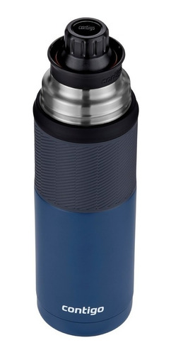 Imagen 2 de 3 de Termo Contigo Black 739ml Acero Inoxidable Usa Design Azul