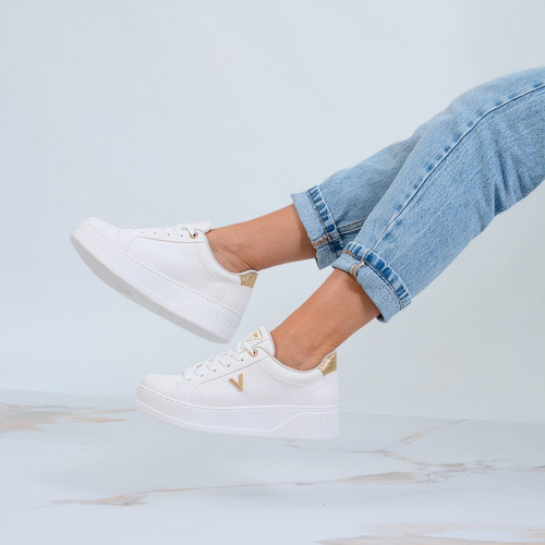Zapatilla Sneakers Mujer Con Plataforma Via Marte Urbanas.