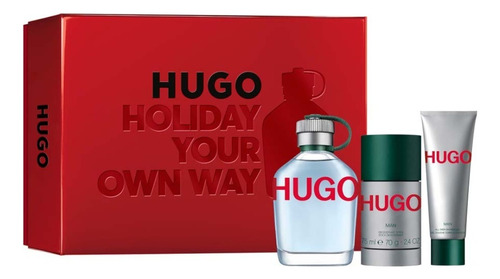 Hugo Boss Man Cantimplora 125ml + 75ml + 50ml Set Para Varon