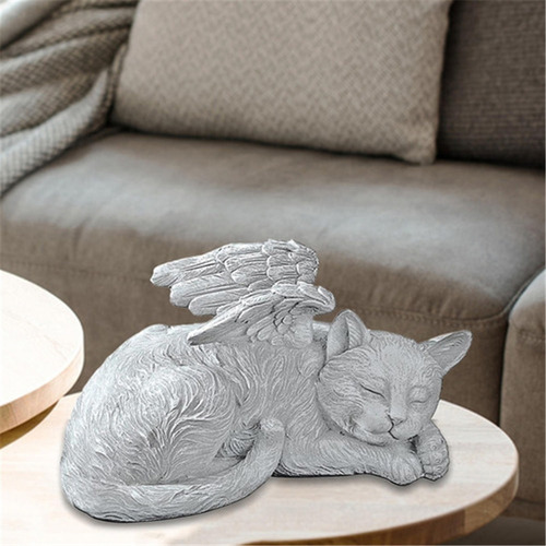 * Figura De Marcador De Tumbas De Gatito Cachorro De Gato