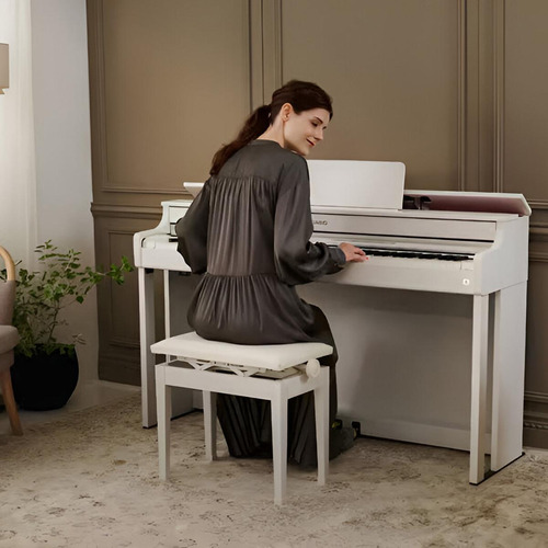 Piano Casio Ap-300wec2-br Celviano Bivolt Cor Branco 110v/220v (bivolt)