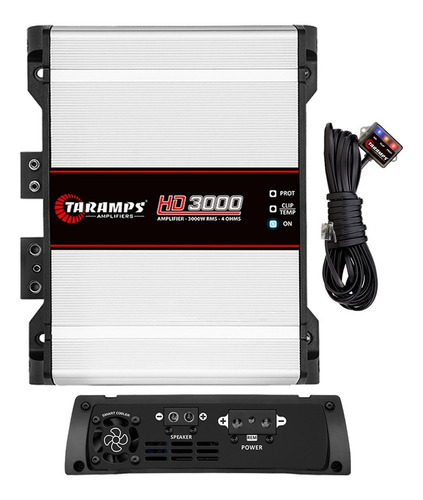 Modulo Taramps Hd 3000 3000w Rms 1 Ohm 1 Canal Amplificador-