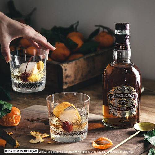 Whisky Chivas Regal Blended Scotch 12 Años 750ml Fiesta