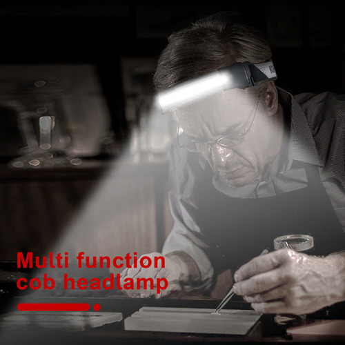 Outdoor Multifunctional 5w Cob Led Headlight Bulb Portable B