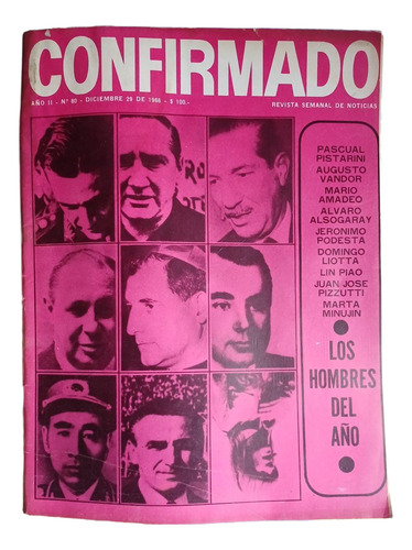 Lote De 14 Revistas Confirmado Año 1966 Direccion Timerman (Usado)