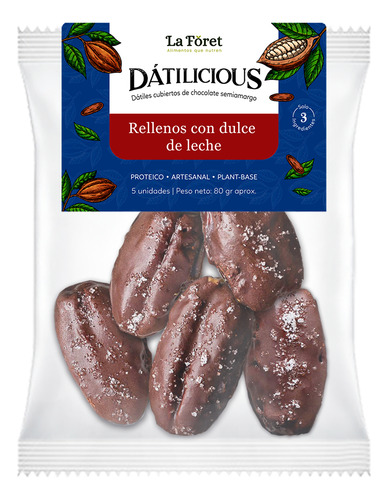 Dátiles Rellenos Bañados En Chocolate Datilicious
