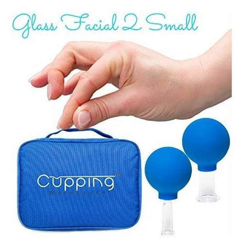 Imagen 6 de 9 de Cuidado Facial Cupping Warehouse Glass 2 Juego De Ventosas F