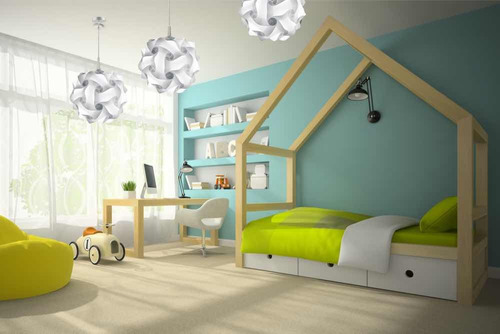 Imagen 4 de 10 de Lámpara De Diseño Para Dormitorios De Niños (30cm Diámetro)