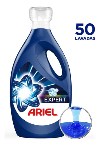 Detergente Líquido Ariel Expert, 2.8 L