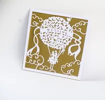 Comprar 12 Sobres Troquelados Invitaciones De Boda 15 Años (mate)