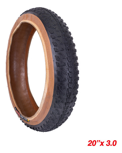 Neumático De Repuesto Tire Inch.fat 20 Para Bicicleta, Cauch