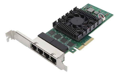 Tarjeta De Red Pci Express De 4 Puertos Pcie X4 100/1000 Bps
