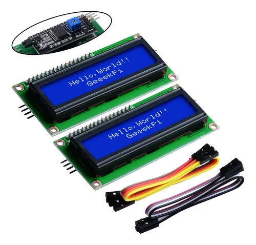 comprar Módulos De Pantalla Lcd I2c 1602 16x2 Retroiluminados