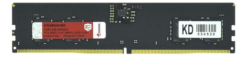 Memória Ram Keepdata 8gb Ddr5 4800 Mhz - Kd48n40/8g