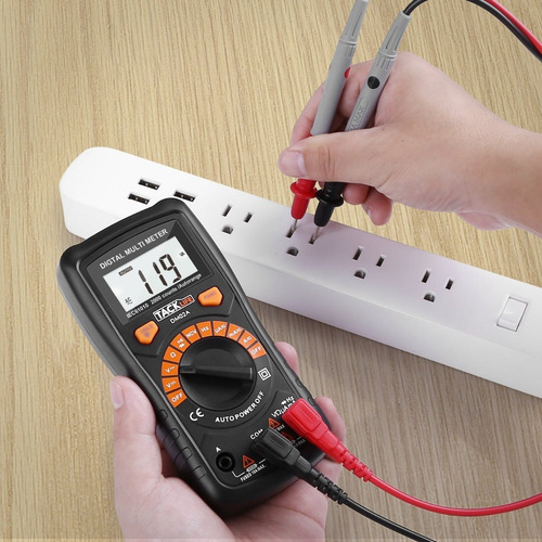 Tacklife Dm02a Multimetro Digital Avanzado De Voltio Ohm