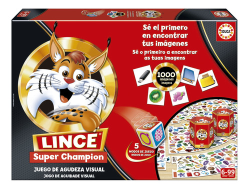 Juego Didactico Lince Super Champion Encuentra Imagen Educa