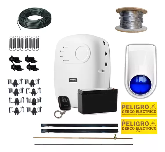 Kit Cerc 5112 Intelbras Para 10 Mt Completo Con Sirena