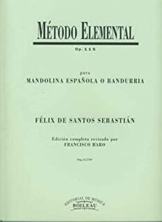 Metodo Elemental Op. 115 - Santos Sebastian, Felix De