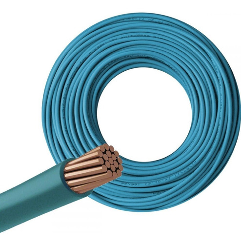 Cable Unipolar 1x4 Rollo 200m (2 Rollos De 2 Colores)