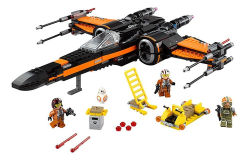 Lego Star Wars Poes X-wing Fighter Nave 717pzs 75102 Bigshop