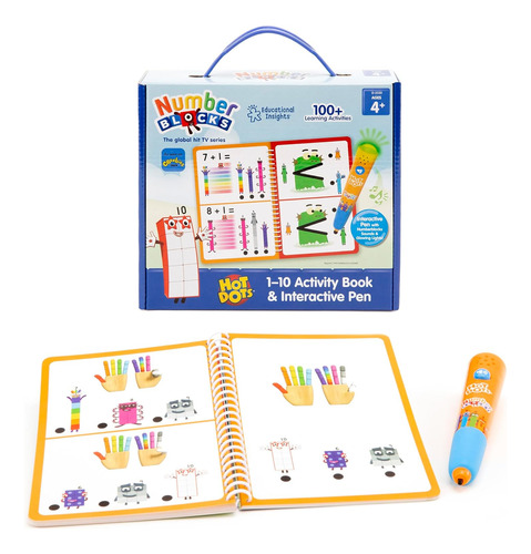 Cuaderno De Actividades Numberblocks Hot Dots Números ...