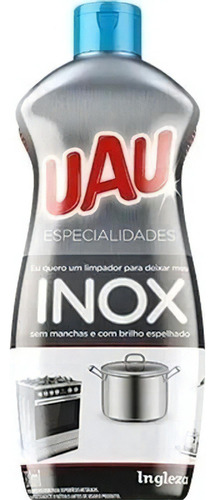 Limpador Uau Limpa Inox Especialidades em squeeze 200ml