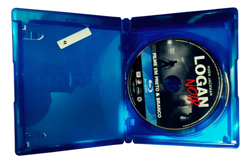 Logan - Blu-ray Duplo Com A Versão Logan Noir Raríssima
