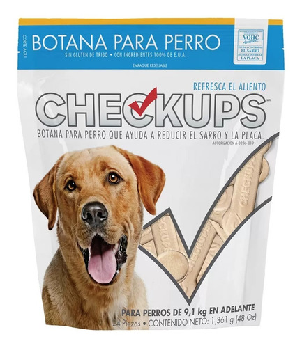 Premios Para Perro, Checkups 24 Piezas