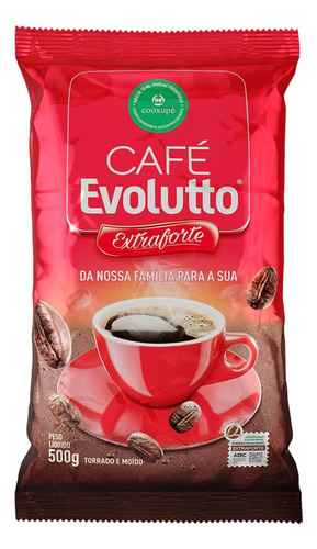 Café Torrado e Moído Extraforte Evolutto Pacote 500g