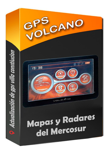 Actualizacion Gps Volcano  Con  Igo Primo Mapas Del Mercosur