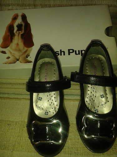 Ganga !!! Zapatos Hush Puppies Originales Para Nina