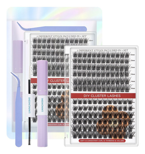 Extensiones De Pestañas 30d+40d+50d Mixto Lashes Maquillaje