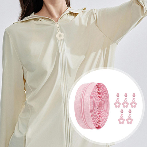 Cremalleras De Nailon En Espiral, Cremalleras De Costura Con