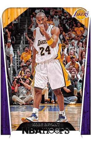 Nba Hoops Basketball 296 Kobe Bryant Los Angeles Lakers Trib