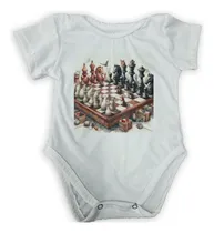 Comprar Body Bebe Raton Ajedrez Juego Chess Dibujo Play M2