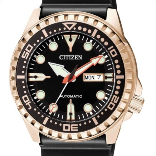 Relógio Citizen Masculino Automatico Marine Tz31123u Bronze 