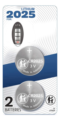 2 Cr2025 Prox Carcasa Para Llave Remota Original Equipo Key