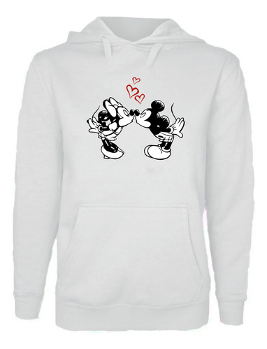 Polerón Estampado Mickey Y Minnie