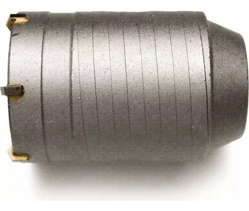 Imagen 4 de 9 de Mecha Sierra Copa 50mm Aire Acondicionado Pared Eje Sds Plus
