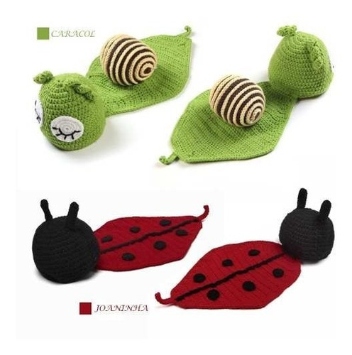 Imagem 2 de 5 de Newborn Prop Kit Com 5 Conjuntos De Croche Roupa De Bebe