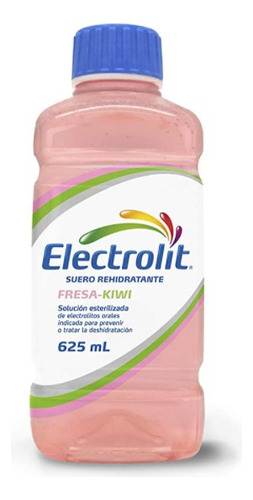 Pack X 12 Sueros Rehidratantes Electrolit Fresa Kiwi 625 Ml