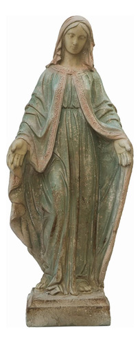 Estatua Jardin Virgen Maria Escultura Al Aire Libre 31.1 