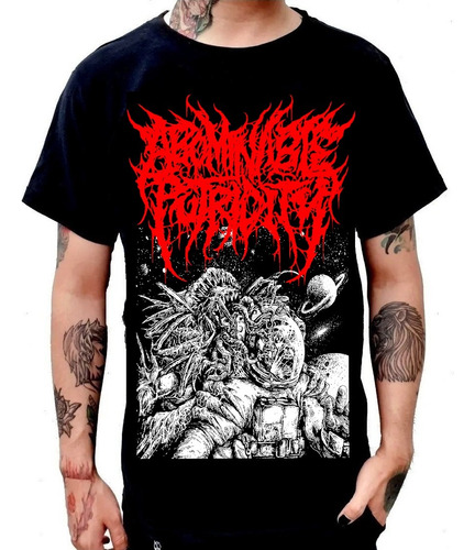 Playera Abominable Putridity Band Slam Brutal Death Metal