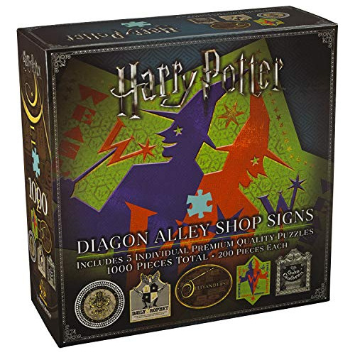 Harry Potter Diagon Alley Señales De Tiendas Rompecabe...