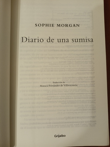 Diario De Una Sumisa. Sophie Morgan.