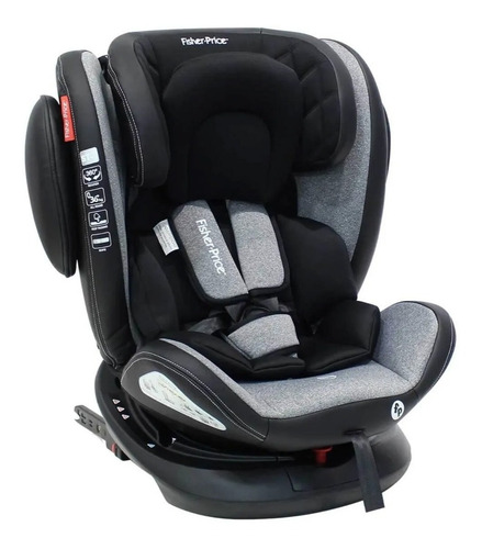 Imagen 3 de 10 de Butaca 0-36 Kg Fix Fisher Price Giratoria 360