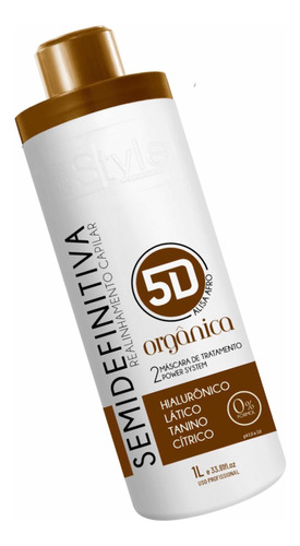 Semi Definitiva Zero 5d Organica Liso Lambido 1l Original