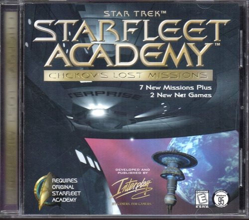 Star Trek/ Starfleet Academy Checovs Lost Missions Cd Rom Pc