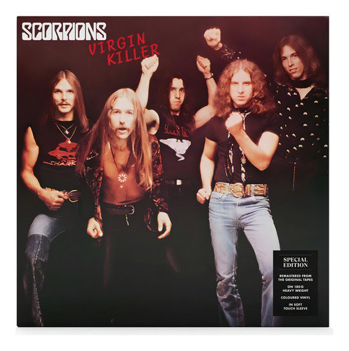 Lp Scorpions Virgin Killer 180 Gram Remaster Coloured Vinyl